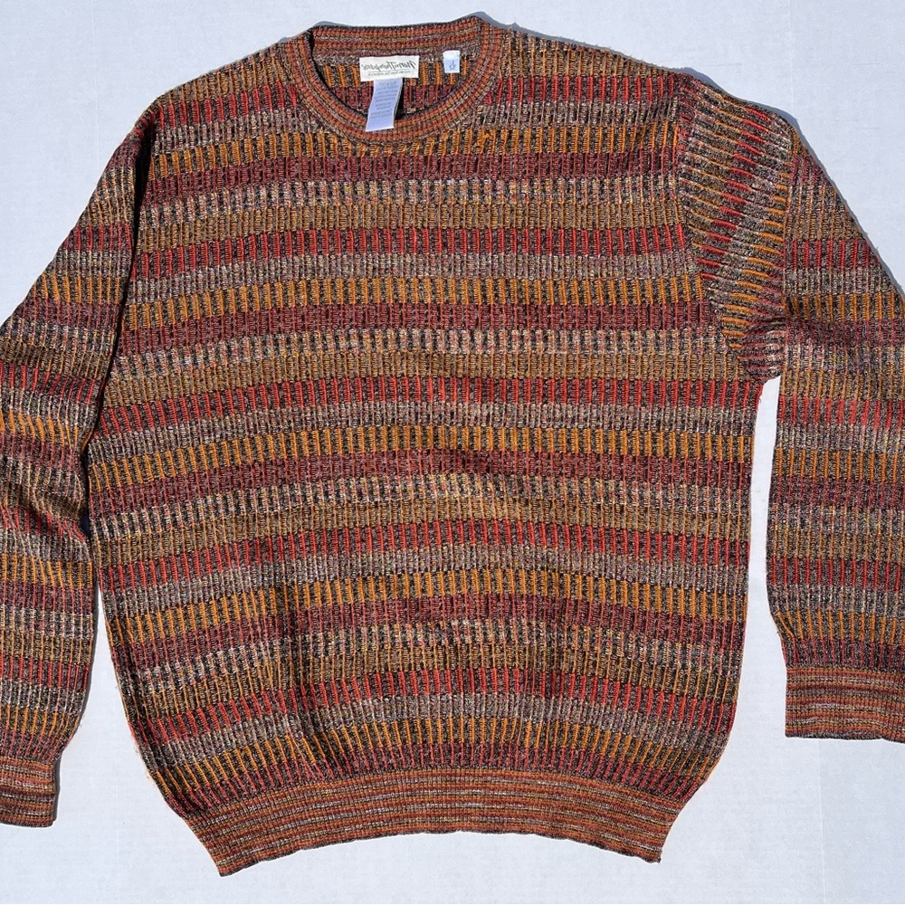 Men's Multicolor Striped Sweater